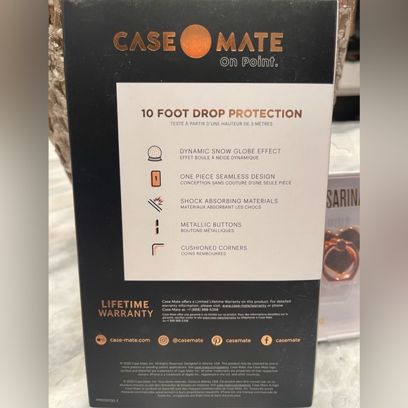 I Phone 11/XR case, ring stand, screen protector bundle - Picture 3 of 7